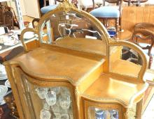 19TH CENTURY FRENCH DISPLAY CABINET