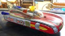 THREE TIN TOY CARS