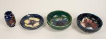 4 PIECES MOORCROFT