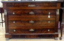 CONTINENTAL MARBLE TOP DRESSER