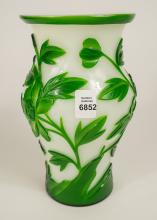 CHINESE GLASS VASE