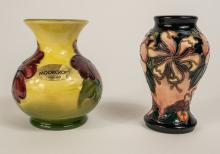 2 MOORCROFT VASES