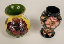 2 MOORCROFT VASES