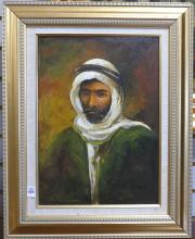 FRAMED "PORTRAIT" OIL PAINTING