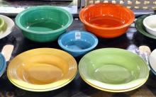 FIESTA WARE POTTERY BOWLS