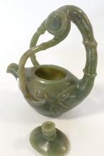 CHINESE JADE TEAPOT