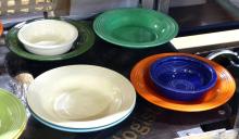 FIESTA WARE POTTERY BOWLS