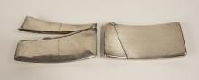 2 STERLING CARD CASES