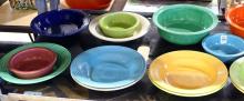 FIESTA WARE POTTERY BOWLS