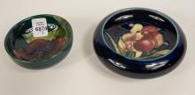 2 PIECES MOORCROFT