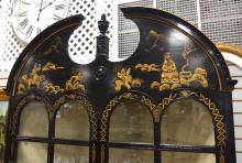 EXCEPTIONAL QUEEN ANNE "CHINOISERIE" CORNER CABINET