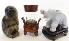 6 ASIAN CABINET PIECES