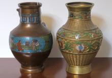 CLOISONNE VASES