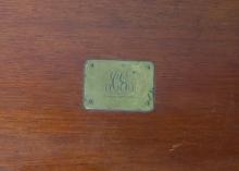 ANTIQUE MAHOGANY BOX