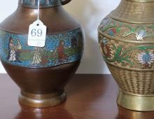 CLOISONNE VASES