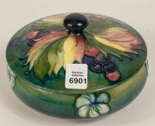 MOORCROFT COVERED BOWL