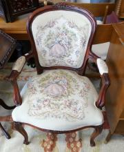 TAPESTRY ARMCHAIR