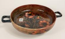 RARE MOORCROFT TWIN-HANDLED BOWL