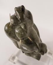 MAJOR INUIT SOAPSTONE CARVING