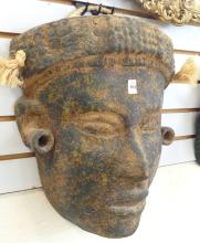 THREE SOUVENIR WALL MASKS