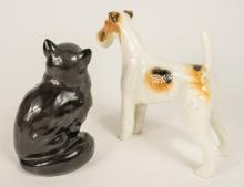 2 ANIMAL FIGURINES