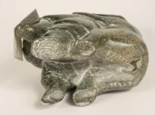 INUIT SOAPSTONE SCULPTURE