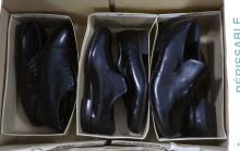 FIVE PAIRS OF VINTAGE MEN'S DRESS SHOES