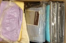 BOX LOT OF LINENS