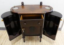 ART DECO HUMIDOR CABINET
