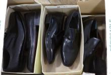 FIVE PAIRS OF VINTAGE MEN'S DRESS SHOES