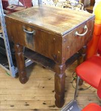 VINTAGE BUTCHER BLOCK