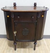 ART DECO HUMIDOR CABINET