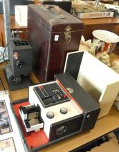 TWO VINTAGE PROJECTORS