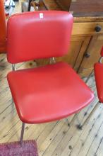 PAIR OF MCM CHROME CHAIRS