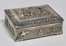 BURMESE SILVER BOX