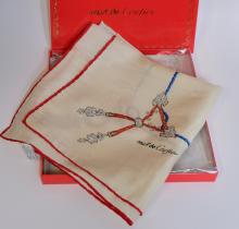 CARTIER SILK SCARF