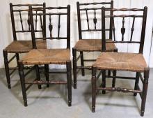 SET OF FOUR CHAIRS