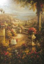 LARGE OIL ON CANVAS
