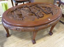 CHINESE ROSEWOOD COFFEE TABLE