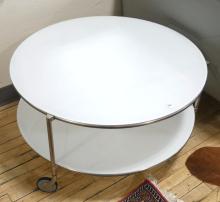 DESIGNER GLASS TOP COFFEE TABLE