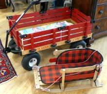 WAGON AND SLED