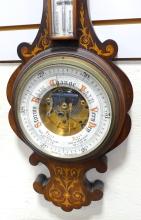 ANTIQUE ENGLISH WALL BAROMETER