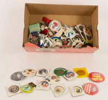 NOVELTY BUTTONS & TOKENS