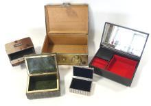 FIVE BOXES