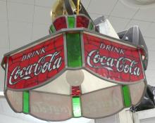 COCA-COLA HANGING LIGHT FIXTURE