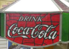 COCA-COLA HANGING LIGHT FIXTURE