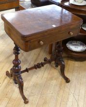 EXCEPTIONAL VICTORIAN GAMES TABLE