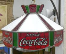 COCA-COLA HANGING LIGHT FIXTURE