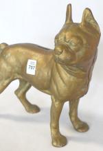 CAST IRON "BOSTON TERRIER" BANK
