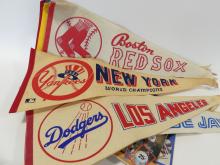 PENNANTS, MAGAZINES AND CARD